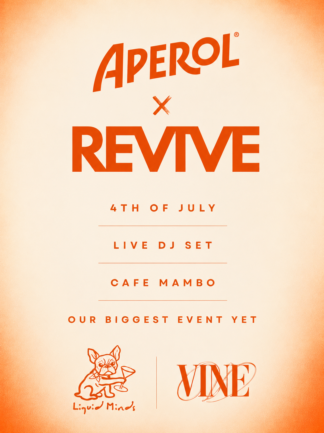 Revive × Aperol - START OF SUMMER