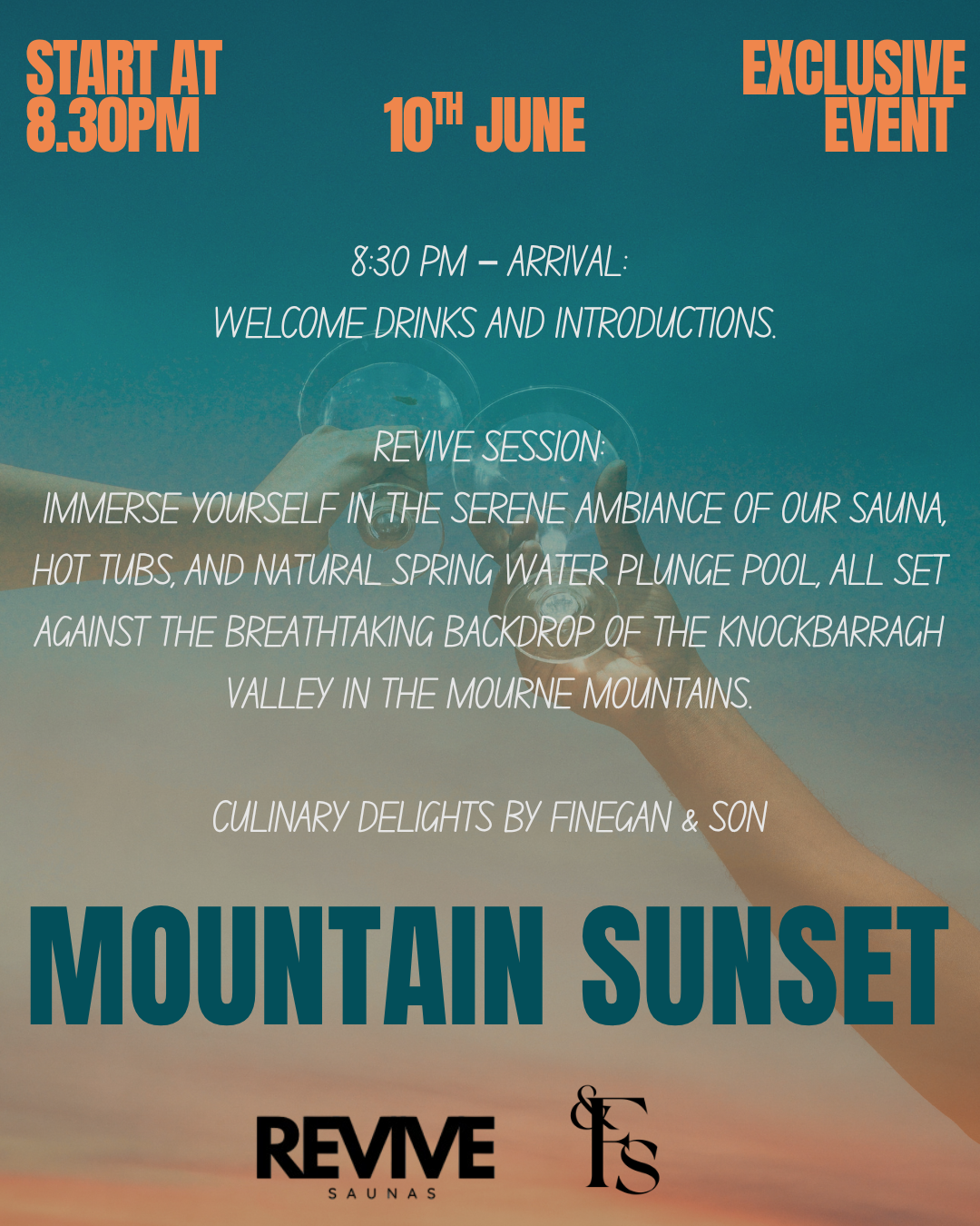 Sunset Experience โ Scandinavian Feast + Wellness