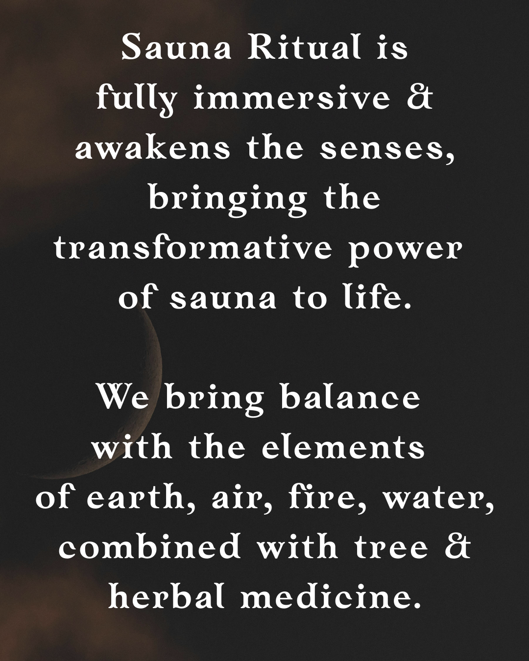 Lunar Sauna Ritual - Friday 20th February | 7:00–9:00pm