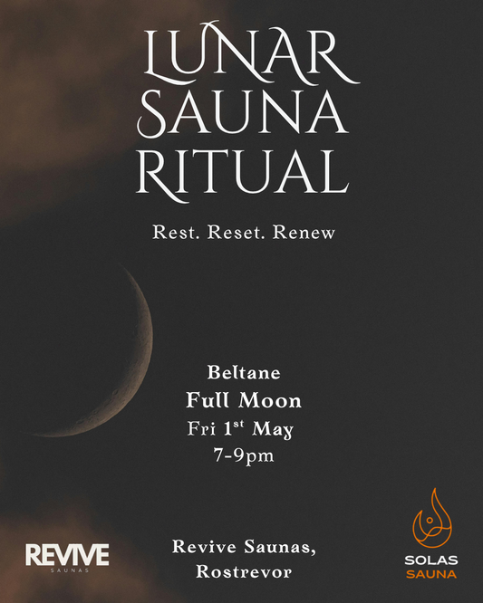 Full Moon & Beltane Sauna Ritual – 1st May
