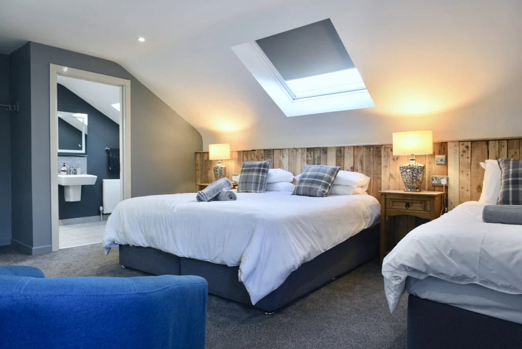 Bedroom at Rostrevor Mountain Lodge — sleeps up to 4
